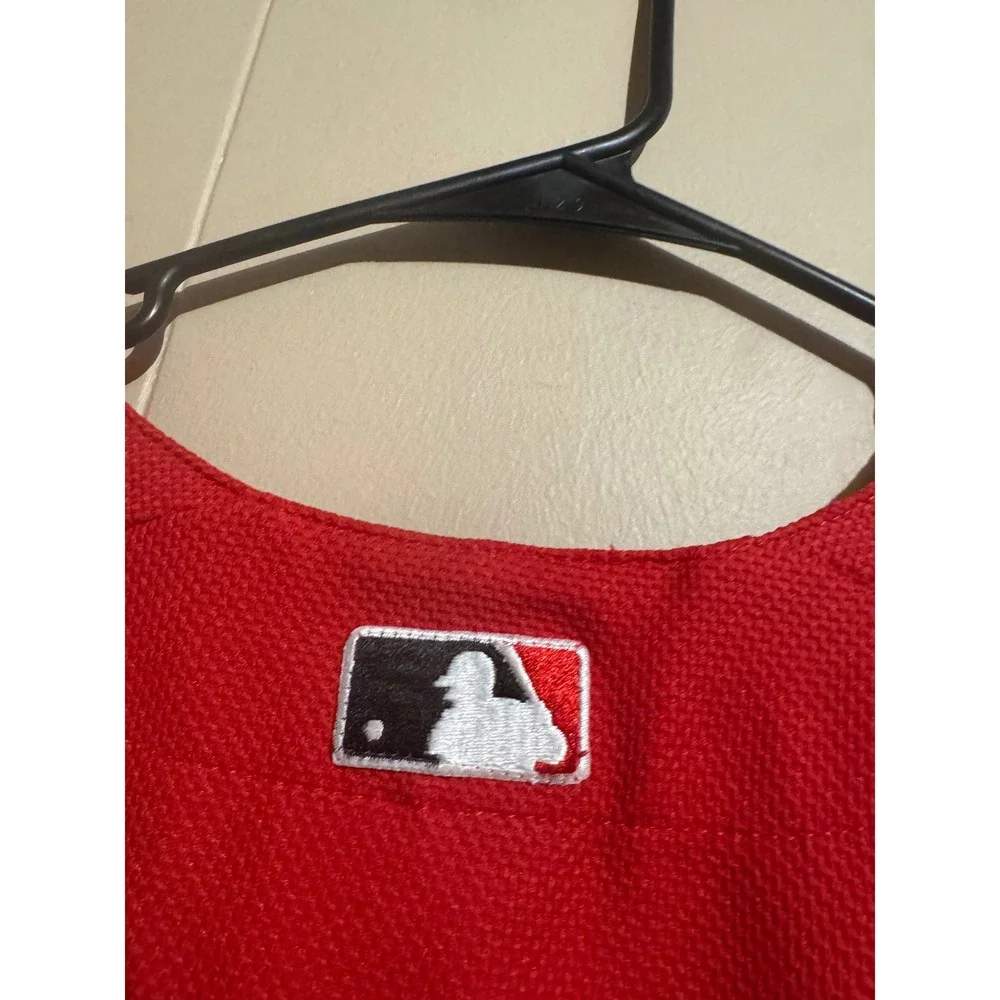 Majestic Cincinnati Reds Baseball Jersey Red Authentic Collection Men Size Large